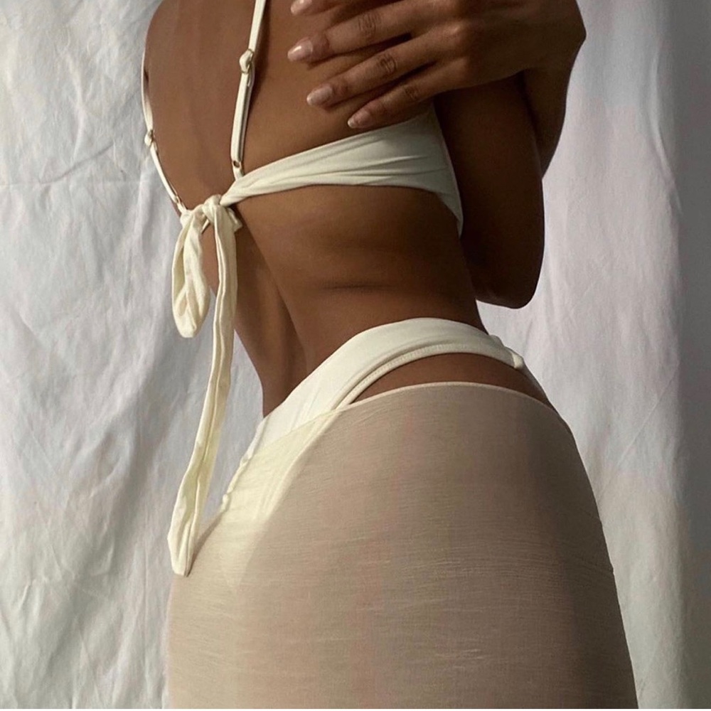 Monday Swimwear BYRON THONG - ivory